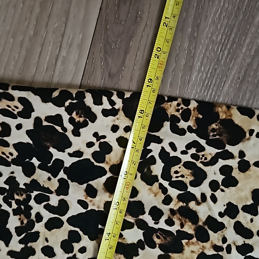 Leopard Print Joggers With Pockets Soft Material Stretchy Drawstring Waist - Picture 14 of 16